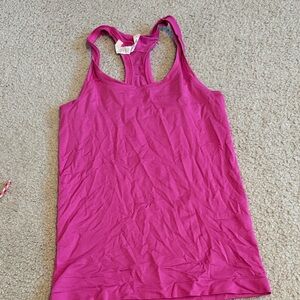 Lululemon Athletica Vibrant Pink Tank Top